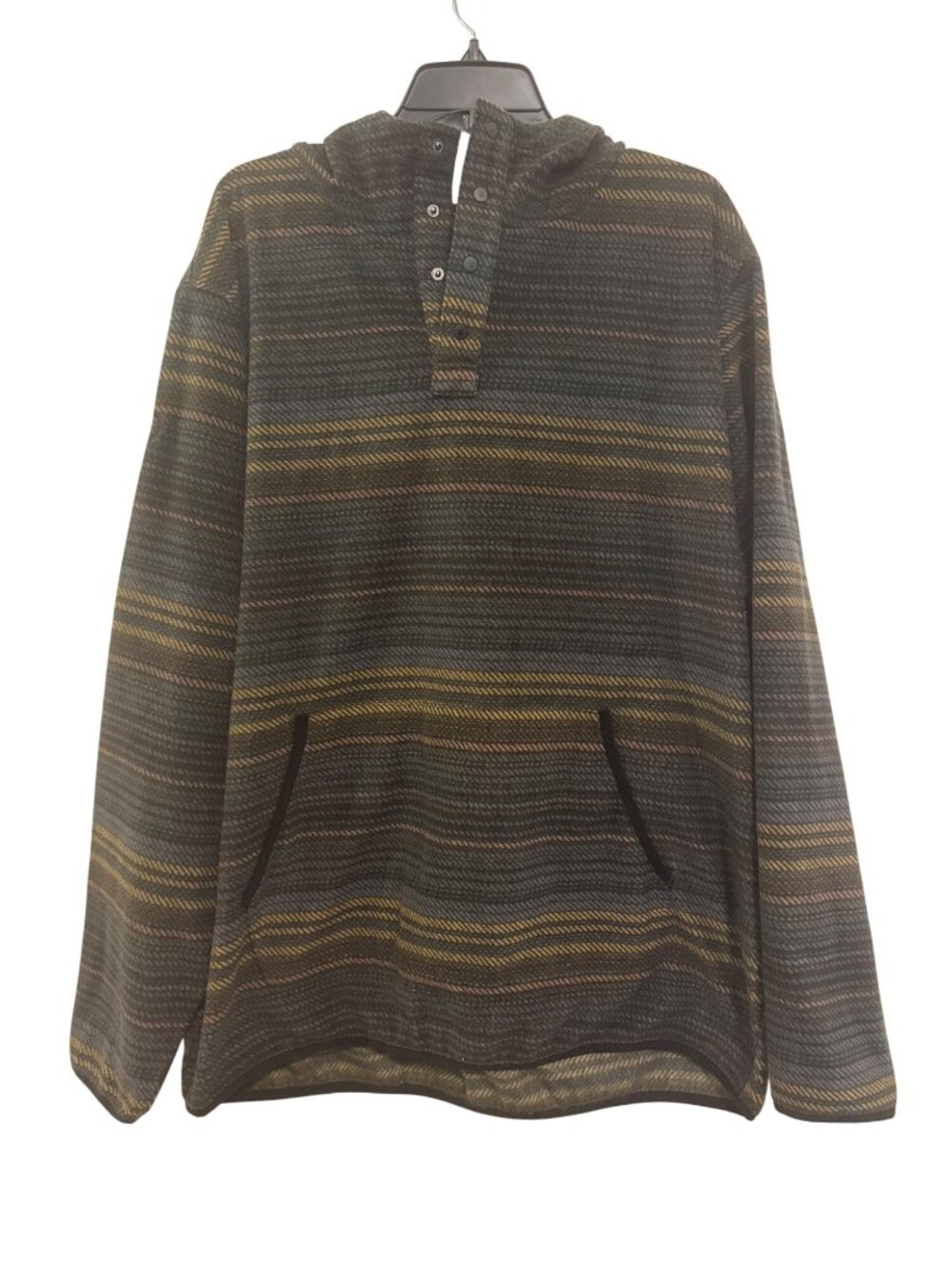Jetty XXL Hooded Pullover Fleece With Kangaroo Pocket